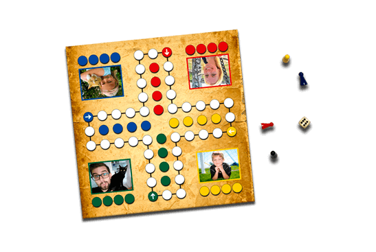 Das Deckblatt und die Rückseiten der Poker-Spielkarten können mit Ihrem eigenen Foto versehen werden