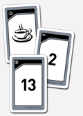 Individuelles Planning Poker mit Ihrem Logo Gestalten Sie individuelle Planning Poker-Karten mit Ihrem Firmen-Logo