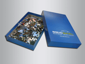 Stülpdeckelschachtel für Puzzle