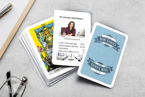 Individuelle Spielkarten