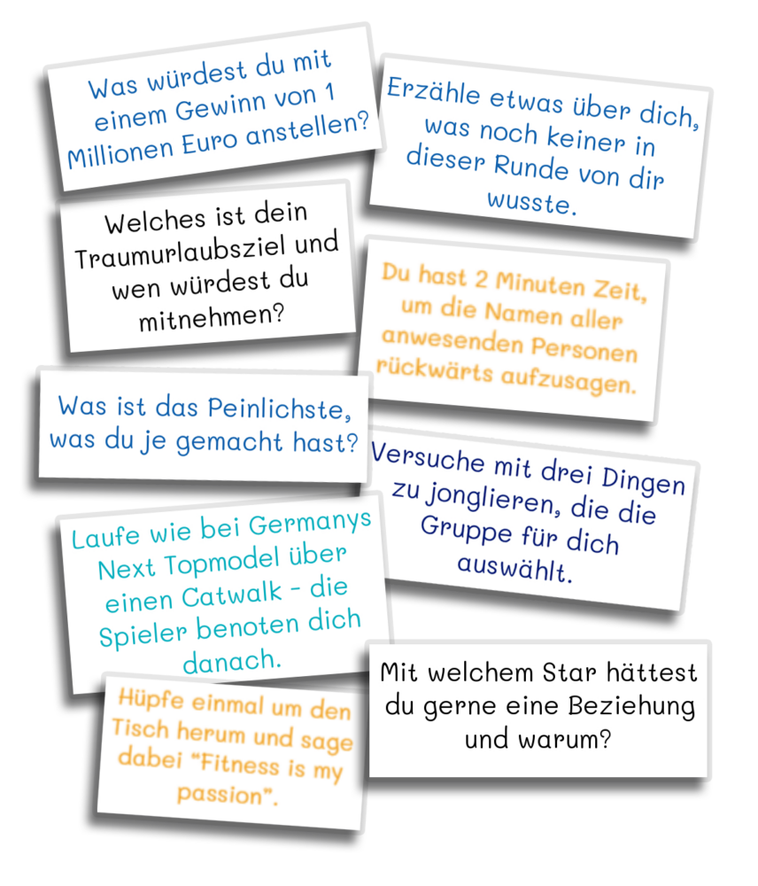 Wahrheit oder Pflicht Spiel selbst gestalten MeinSpiel.de
