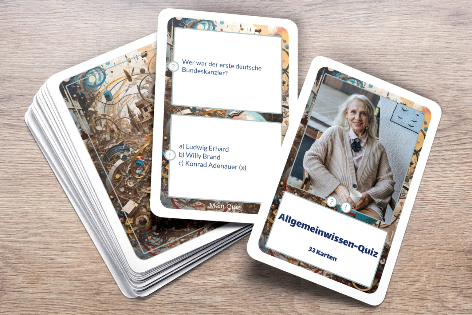 Quiz-Karten individuell erstellen & drucken - MeinSpiel.de