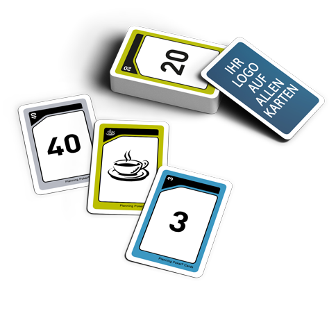 Planninig Poker Karten mit Ihrem Logo bedrucken