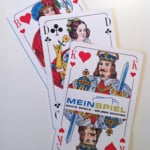 Spielkarten aus Spielkartenkarton