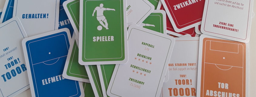 Spielkarten Taschenfussball