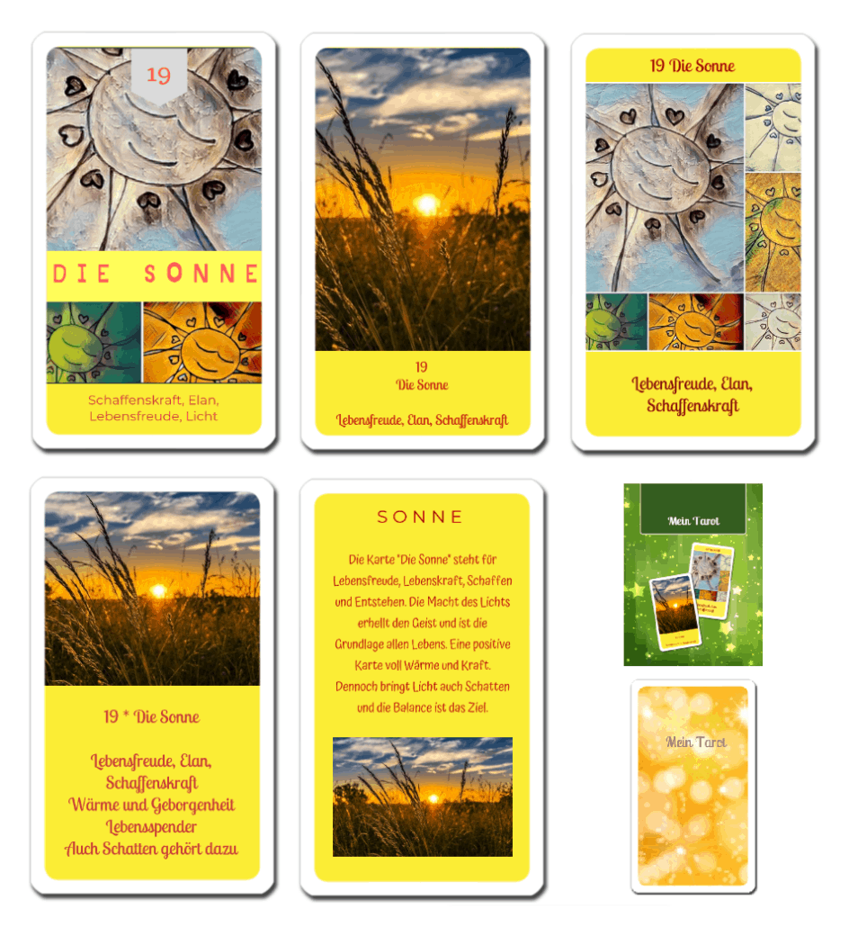 Tarot selbst gestaltet
