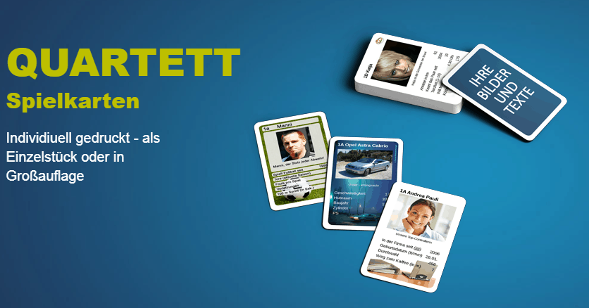 Auto-Quartett selber machen