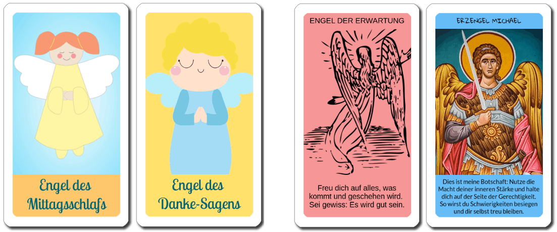 Engelkarten Wahrsagekarten auch für Kinder