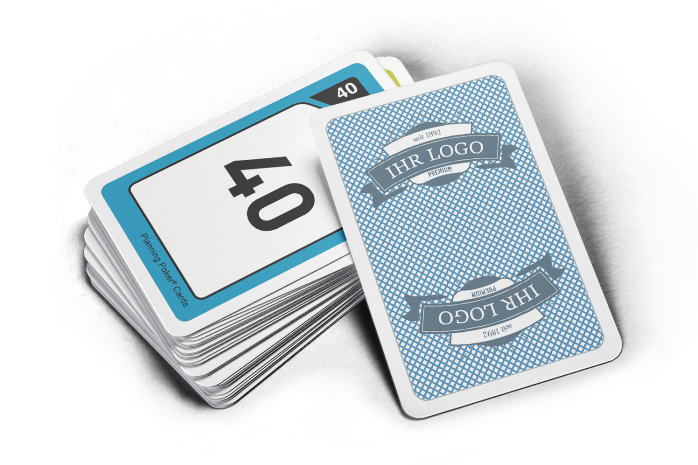 Individuelle Spielkarten mit Werbeaufdruck drucken MeinSpiel.de