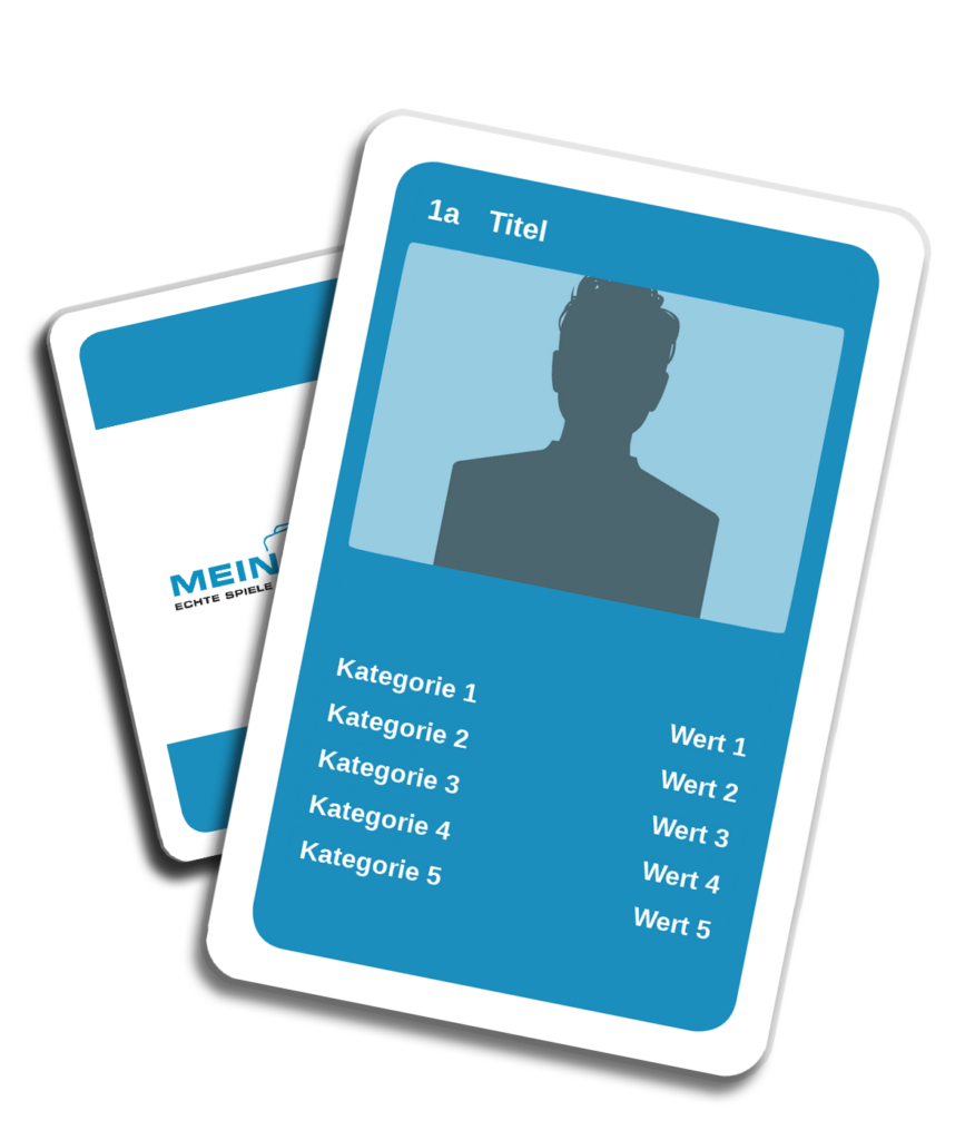 Quartett Kartenspiel gestalten und drucken - MeinSpiel.de